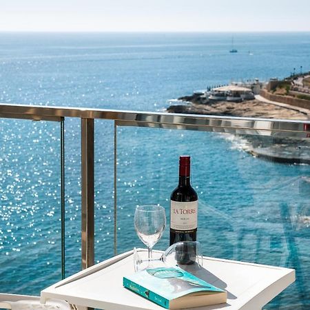 Scenic Seafront Duplex Apartment In Sliema Zewnętrze zdjęcie