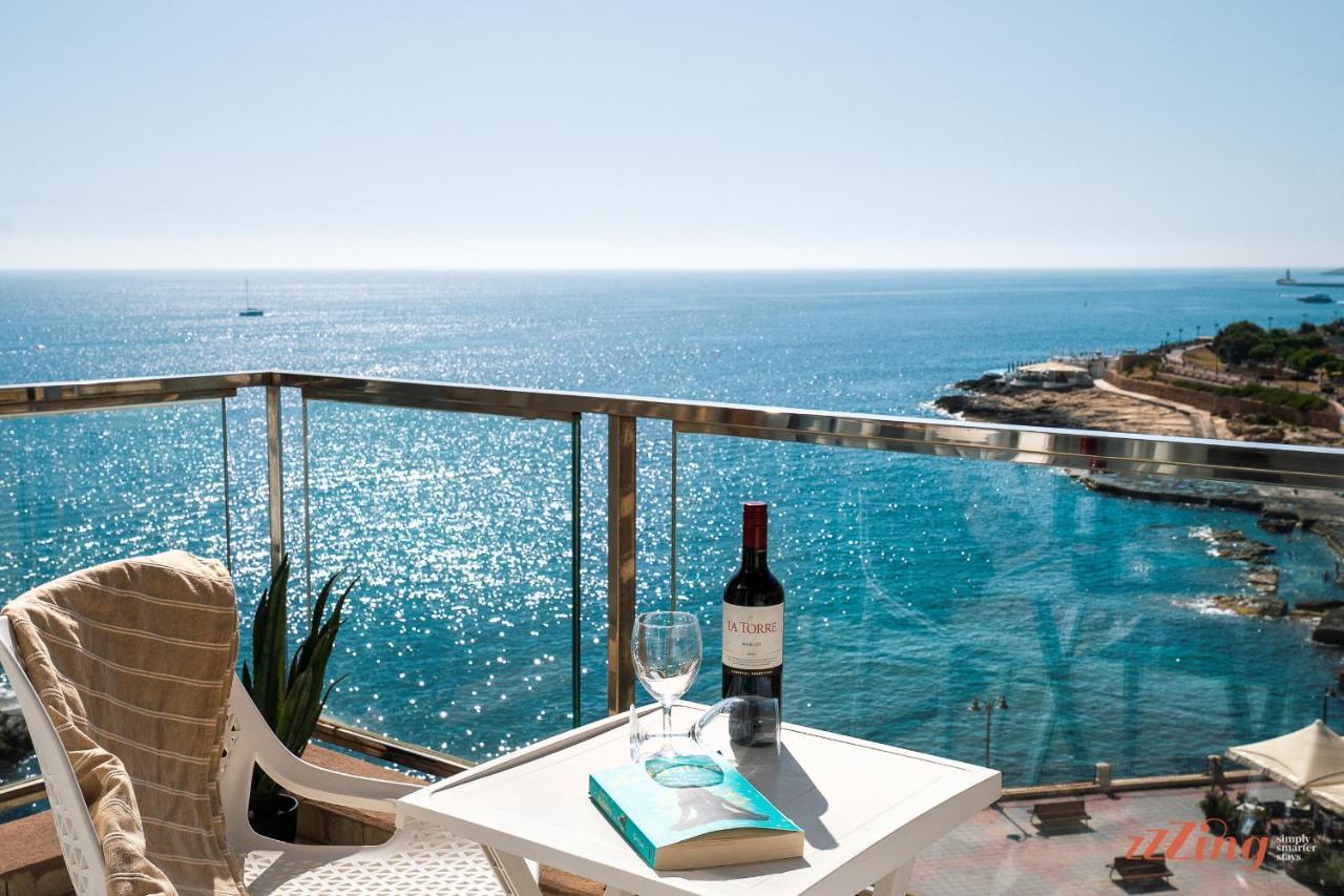 Scenic Seafront Duplex Apartment In Sliema Zewnętrze zdjęcie